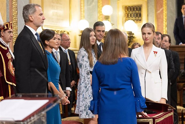 The year of Princess Leonor: coming of age, swearing in the Constitution and beginning of her military training