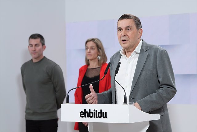 Otegi denounces that the Bateragune case is part of the 'lawfare' to "prevent ETA's violence from disappearing"