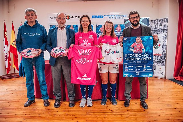STATEMENT: Vallsur sponsors the Wonder Vrac women's rugby team this season