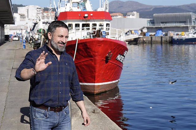 Abascal criticizes Galician politicians for "not defending" the primary and secondary sector in Brussels