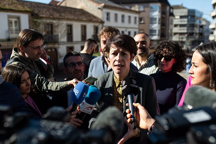 Ana Pontón believes that the PP is going "from lurch to lurch": "Now it turns out that it is Feijóo who wants to pardon Puigdemont"