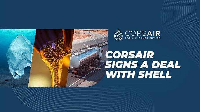 STATEMENT: Corsair signs agreement to supply pyrolysis oil to Shell