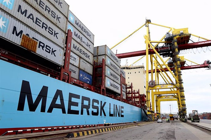 Maersk earns 87% less in 2023, after losing 405 million in the fourth quarter