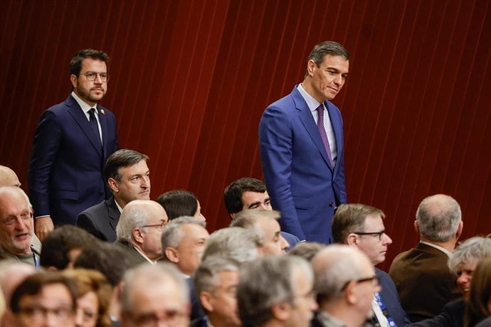 The Government admits that it does not have a date for the Dialogue Table, which Sánchez and Aragonès agreed to before April