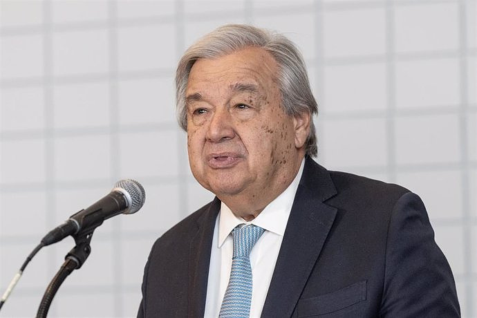 Guterres arrives in Egypt to ask for an immediate ceasefire in Gaza from the Rafah crossing