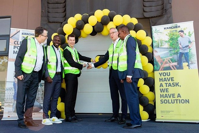 RELEASE: German manufacturer Karcher opens a regional distribution center in Tatu City, Kenya