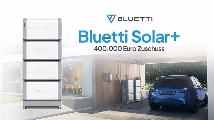 STATEMENT: BLUETTI launches the Solar program in Germany