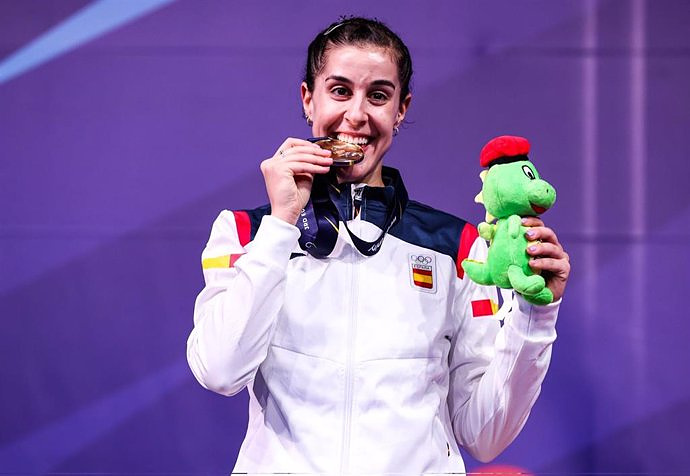 Carolina Marín wins her eighth European champion title