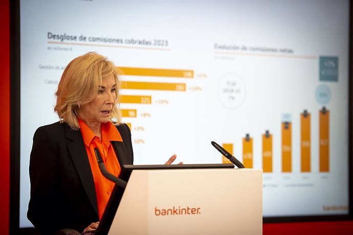 Bankinter earns 201 million until March, 9% more, after paying 95 million for the tax