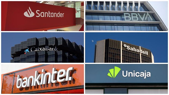 Large banks obtain 6.6 billion euros in profits in the first quarter, 17.2% more