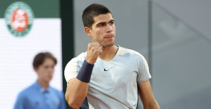 Alcaraz enters the Roland Garros quarterfinals