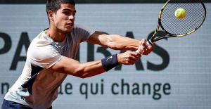 Alcaraz says goodbye to Roland Garros with his head held high