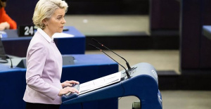 Von der Leyen confirms the "rapid" disbursement of humanitarian funds for the Palestinian Authority