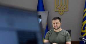 Zelensky reiterates his gratitude to the EU for the sanctions against Russia and says that the situation in Donbas is "very difficult"