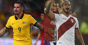 Australia and Peru seek a ticket to the World Cup in Qatar
