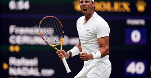 Rafa Nadal avoids a first scare on his return to Wimbledon