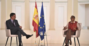 Pedro Sánchez describes the unemployment data as "formidable" with the crisis "at the gates of Europe"
