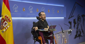 Echenique criticizes the PSOE for the credit of 1,000 million for Defense: "This is shoveling votes to the right"