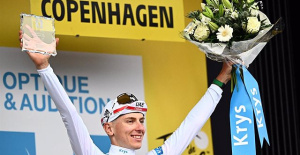 Pogacar is already leader of the Tour de France after winning in Longwy