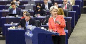 Von der Leyen points to the reform of the electricity market to avoid Russian energy "blackmail"