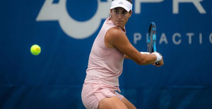Garbiñe Muguruza puts aside her doubts and overcomes her debut at the US Open