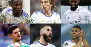 Real Madrid tops the list of nominees for the Ballon d'Or with six candidates