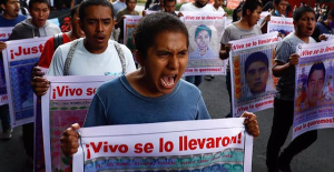 The families of the Ayotzinapa students demand scientific proof of the whereabouts of the victims