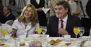 Escrivá appeals to Díaz's "great credibility" in the social dialogue and avoids valuing his support for the unions