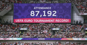 England-Germany breaks the attendance record in a European Championship final