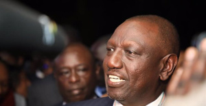 The Kenyan Electoral Commission declares Ruto the winner of the presidential elections