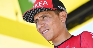 Nairo Quintana, disqualified from the Tour de France 2022 for positive in tramadol
