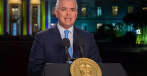 Duque claims his "government of the social revolution" in his last speech as president of Colombia