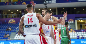 Spain begins the Eurobasket with good feelings and an offensive festival