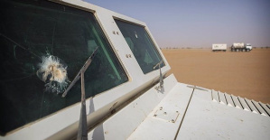 A United Nations 'blue helmet' injured in an attack in northern Mali