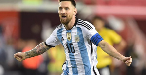 Messi extends Argentina's unbeaten record with a brace in three minutes against Jamaica