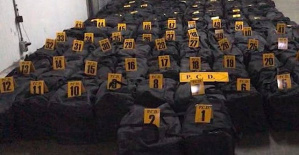 The Costa Rican Police seizes more than two tons of cocaine destined for Europe