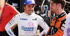 Fernando Alonso: "I was coming half a second faster and I ran into Red Bull"