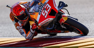 Marc Márquez: "I'd like to fight at the front again, but it's not realistic"