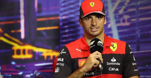 Carlos Sainz: "At Ferrari we are more concerned about winning again than about Mercedes"