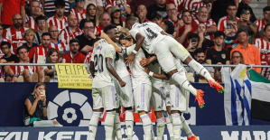 Real Madrid prevails with 'punch' in the derby