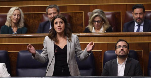 Irene Montero reaffirms UP's rejection of the PSOE's anti-squatting amendment: "Squatting is an invented problem"