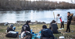 Turkey accuses Greece of using a 2019 photo of naked migrants in the Evros River