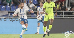 Tenerife saves its fall and rescues a point against Sporting