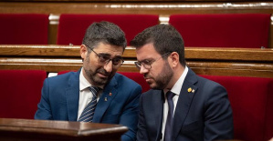 Aragonès rejects Junts' latest proposal despite not including the restitution of Puigneró