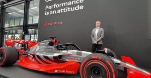 Audi sees "realistic" to start winning in Formula 1 from its third year
