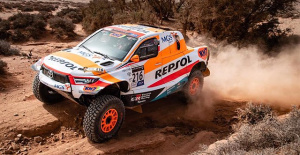 Isidre Esteve achieves the best partial result in a World Rally-Raid event in Morocco