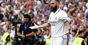 Karim Benzema, out against Sevilla due to muscle fatigue in his left leg