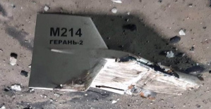 This is the kamikaze drones that Russia is using against Ukraine