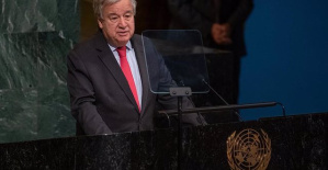 Guterres considers the latest Russian attacks "an unacceptable escalation in the war"