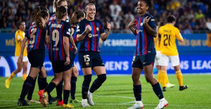 The Women's Barça sweeps in its Champions debut with its biggest win
